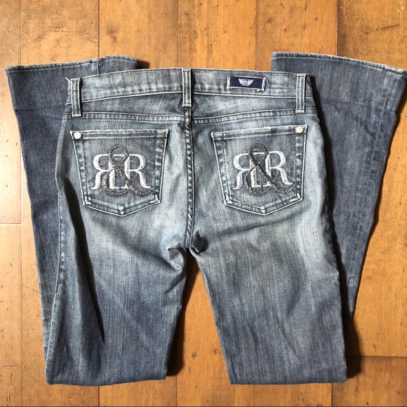 Rock & Republic Denim - Rock & Republic Five Pocket Embellished Jeans 27